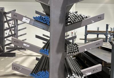 fi materijali na policama u magacinu Aktiv